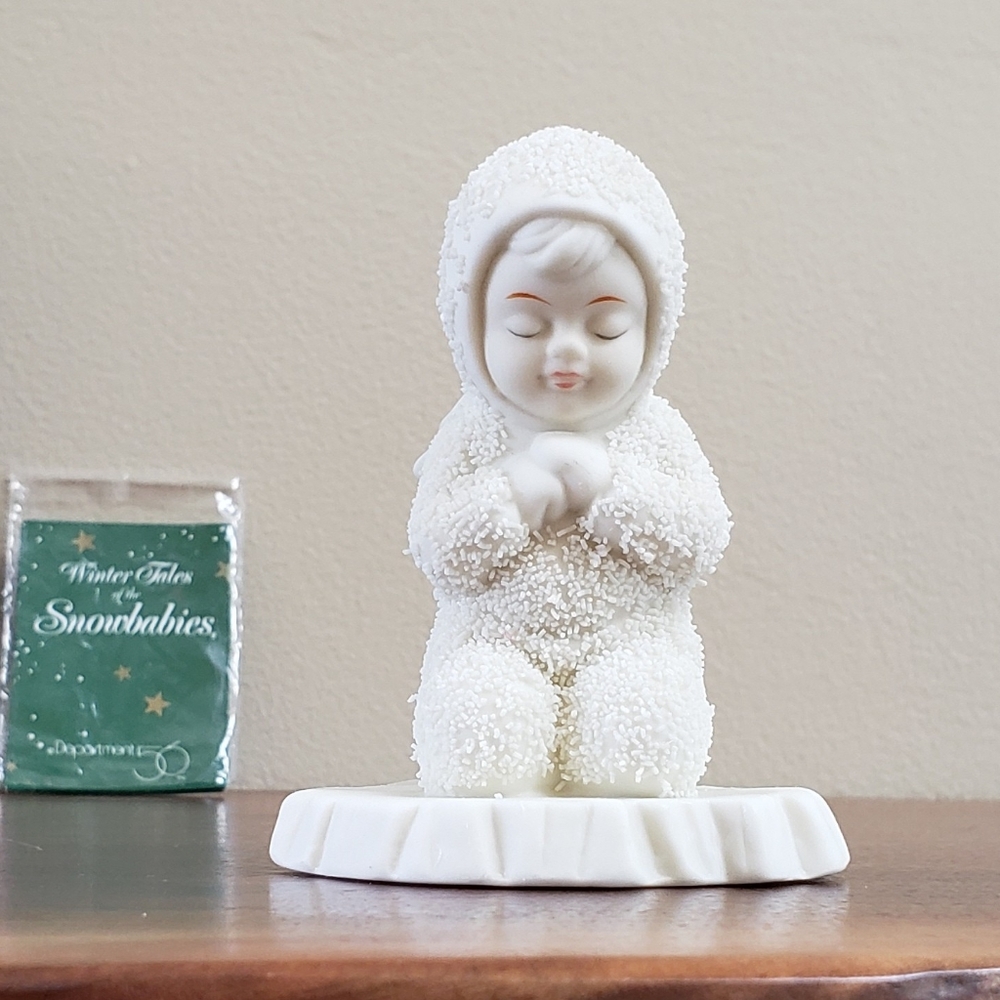 Dept. 56 Snowbabies "Now I Lay Me Down To Sleep"
